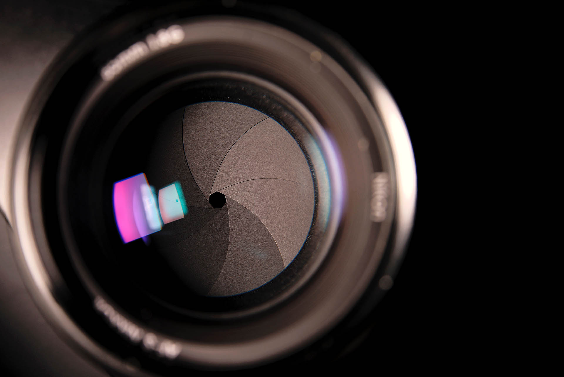 Image of a camera lense